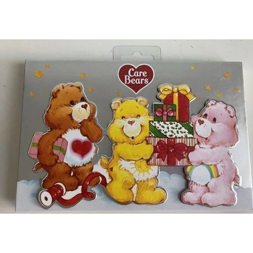 Care Bears Christmas & Presents 12 Colors Eyeshadow Palette With Mirror NEW